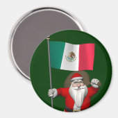 Der Weihnachtsmann mit dem Ende Mexikos Magnet (Vorderseite/Rückseite)