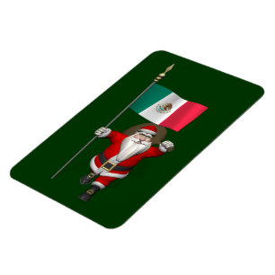 Der Weihnachtsmann mit dem Ende Mexikos Magnet