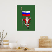 Der Weihnachtsmann mit dem Ende Russlands Poster (Küche)