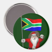 Der Weihnachtsmann mit dem Ende Südafrikas Magnet (Vorderseite/Rückseite)