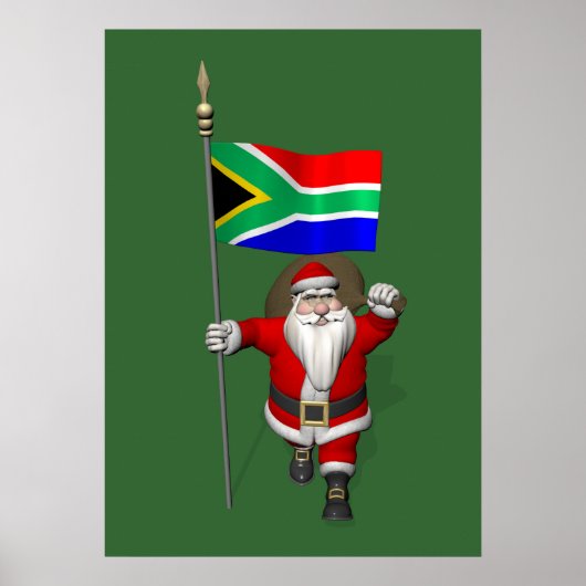 Der Weihnachtsmann mit dem Ende Südafrikas Poster (Vorne)