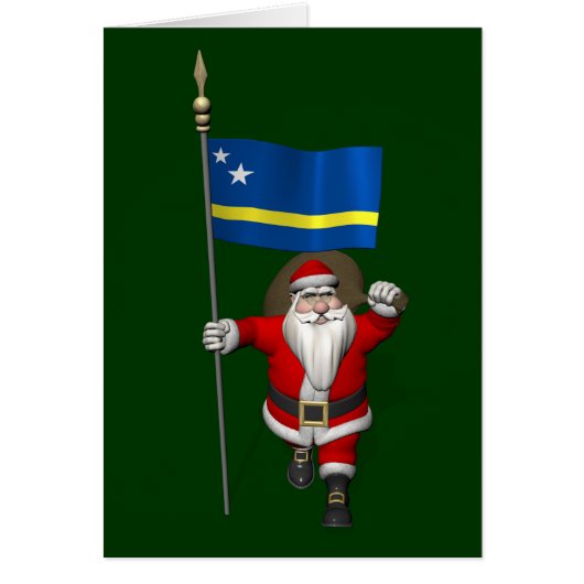 Der Weihnachtsmann mit dem Ende von Curaçao (Vorne)