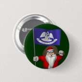 Der Weihnachtsmann mit dem Ende von Louisiana Button (Vorne & Hinten)