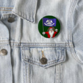 Der Weihnachtsmann mit dem Ende von Louisiana Button (Beispiel)