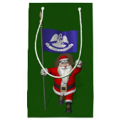 Der Weihnachtsmann mit dem Ende von Louisiana Kleine Geschenktüte (Vorderseite)