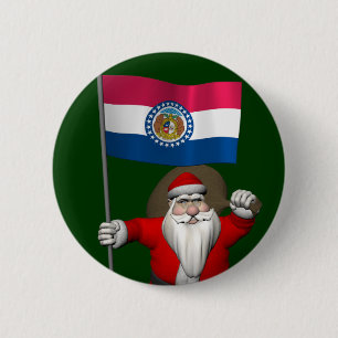 Der Weihnachtsmann mit dem Ende von Missouri Button