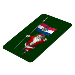 Der Weihnachtsmann mit dem Ende von Missouri Magnet