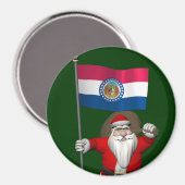 Der Weihnachtsmann mit dem Ende von Missouri Magnet (Vorderseite/Rückseite)