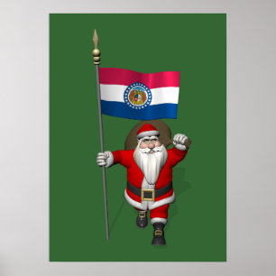 Der Weihnachtsmann mit dem Ende von Missouri Poster