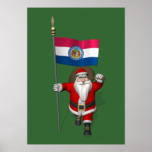 Der Weihnachtsmann mit dem Ende von Missouri Poster (Vorne)