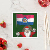 Der Weihnachtsmann mit dem Ende von Missouri Serviette (Beispiel)