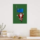 Der Weihnachtsmann mit dem Ende von Nevada Poster (Küche)
