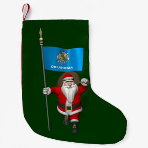 Der Weihnachtsmann mit dem Ende von Oklahoma Kleiner Weihnachtsstrumpf