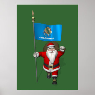 Der Weihnachtsmann mit dem Ende von Oklahoma Poster