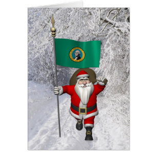Der Weihnachtsmann mit dem Ende von Washington