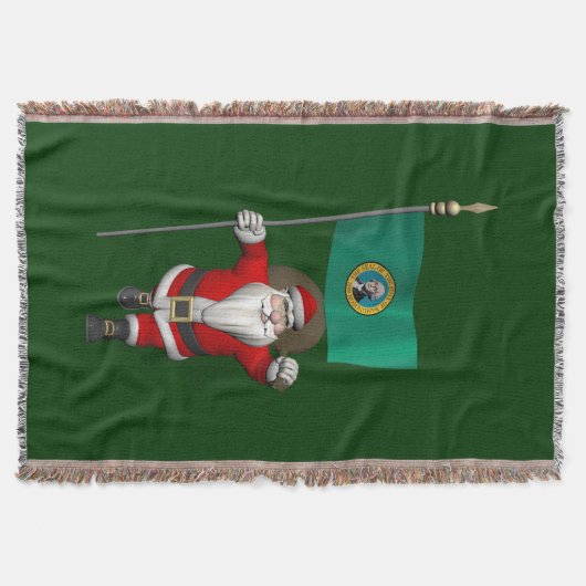Der Weihnachtsmann mit dem Ende von Washington Decke (Vorderseite)