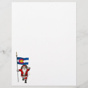 Der Weihnachtsmann mit dem Stich des Colorado