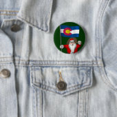 Der Weihnachtsmann mit dem Stich des Colorado Button (Beispiel)