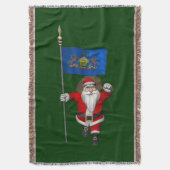 Der Weihnachtsmann mit dem Stipendium von Pennsylv Decke (Vorderseite Vertikal)