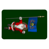 Der Weihnachtsmann mit dem Stipendium von Pennsylv Magnet (Horizontal)
