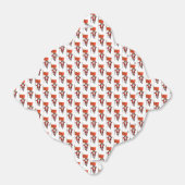 Der Weihnachtsmann mit der Flagge der China Geschenkschachtel (Ungefaltet)