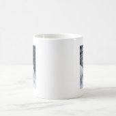 Der Weihnachtsmann mit einer Schüssel und einem Po Kaffeetasse (Mittel)