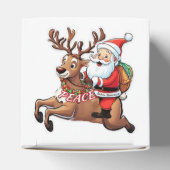 Der Weihnachtsmann mit Friedensgeschenken Geschenkschachtel (Oben)