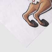 Der Weihnachtsmann mit Friedensgeschenken Seidenpapier (Detail)