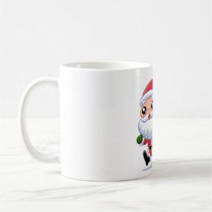 "Der Weihnachtsmann mit Geschenksack Weihnachten Kaffeetasse