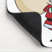 Der Weihnachtsmann mit Jingle Bell Mousepad (Ecke)