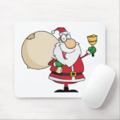 Der Weihnachtsmann mit Jingle Bell Mousepad (Mit Mouse)