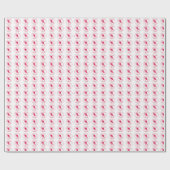 Der Weihnachtsmann mit Sack Geschenkpapier (Flach)