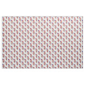 Der Weihnachtsmann mit US Flagge Stoff (Yard (91,4 cm))