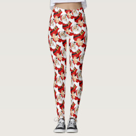 Der Weihnachtsmann Niedlichen Leggings! Leggings