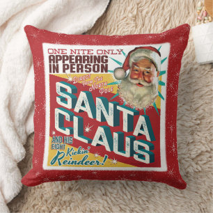 Der Weihnachtsmann nur eine Nacht Kissen