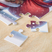 Der Weihnachtsmann personalisiert Kindergeschenk Puzzle (Seite)