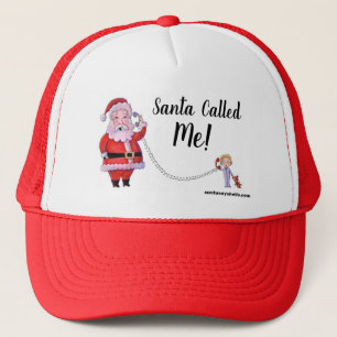 Der Weihnachtsmann rief mich an! Hut Truckerkappe