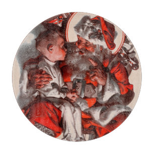 Der Weihnachtsmann Schneidebrett