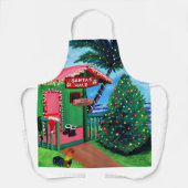 Der Weihnachtsmann Schürze (Vorderseite)