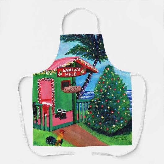 Der Weihnachtsmann Schürze (Vorderseite)