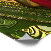 Der Weihnachtsmann sieht neu aus | AI Art Poster (Ecke)
