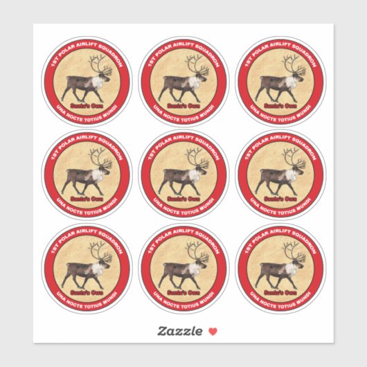 Der Weihnachtsmann - Sonderaktion Aufkleber (Blatt)