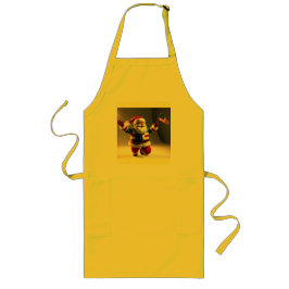 Der Weihnachtsmann trägt eine amerikanische Fahne Lange Schürze