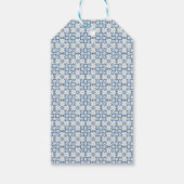 Der Weihnachtsmann trifft auf das portugiesische R Geschenkanhänger (Rückseite)