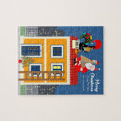 Der Weihnachtsmann trifft auf das portugiesische R Puzzle (Horizontal)