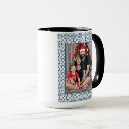 Der Weihnachtsmann trifft auf das portugiesische R Tasse (VorderseiteRechts)