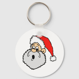 Der Weihnachtsmann überrascht Schlüsselanhänger
