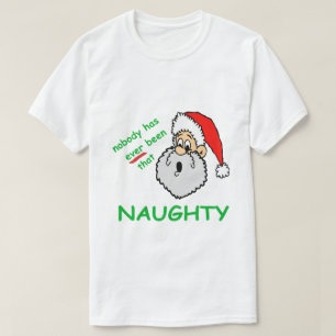 Der Weihnachtsmann überrascht, wie unheimlich. T-Shirt