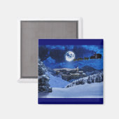 Der Weihnachtsmann und das Magnet der Nordpol (Vorderseite/Rückseite)