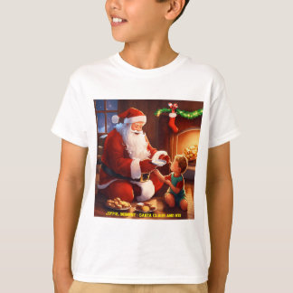 Der Weihnachtsmann und der glückliche T - Shirt